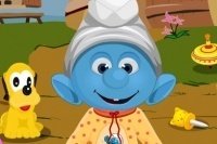 Baby puffo fa il bagno Baby puffo fa il bagno