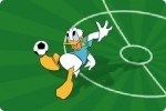 Campione di palleggio con Topolino e Paperino Campione di palleggio con Topolino e Paperino