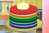La torta arcobaleno 2 La torta arcobaleno 2