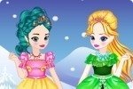 Le giovani Elsa e Anna Le giovani Elsa e Anna