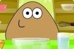 Pou prepara la torta Pou prepara la torta