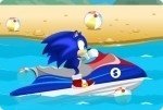 Sonic sulla moto d'acqua Sonic sulla moto d'acqua