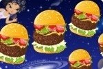 Una montagna di hamburger Una montagna di hamburger