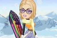 Vesti la ragazza dello snowboard Vesti la ragazza dello snowboard