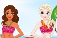 Vestiti di Vaiana ed Elsa Vestiti di Vaiana ed Elsa