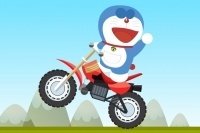 Corsa in motocicletta di Doraemon